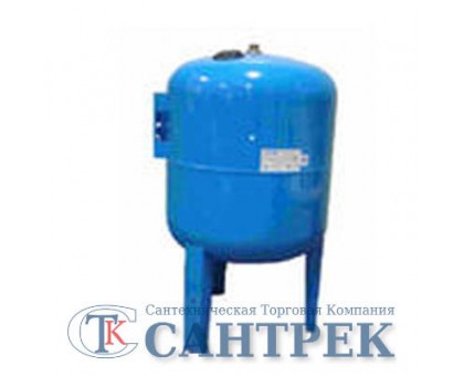 Гидроаккумулятор Беламос 100VT вертикальный (сталь, синий)