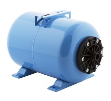 Гидроаккумулятор  Джилекс ГПк 24 горизонтальный (пластиковый фланец, синий)