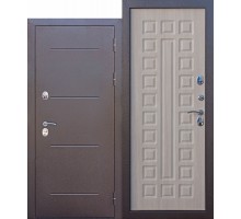 Дверь входная металлическая с терморазрывом ISOTERMA медный антик 11см Лиственница мокко 960 х 2050мм