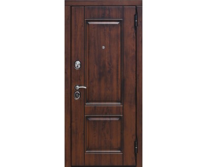 Дверь входная МДФ Вена Винорит Патина мдф/мдф 9,5см Белый матовый 960 х 2050мм