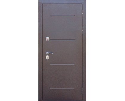 Дверь входная металлическая с терморазрывом ISOTERMA медный антик 11см Венге 860 х 2050мм