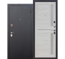 Дверь входная металлическая Нью-Йорк Каштан 7,5см перламутр Царга 860 х 2050мм