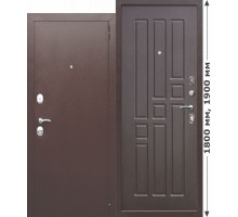 Дверь входная металлическая Гарда mini Венге 6см 860 х 1800мм