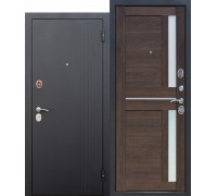 Дверь входная металлическая Нью-Йорк Каштан 7,5см Мускат Царга 960 х 2050мм