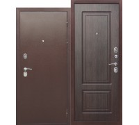 Дверь входная металлическая Толстяк РФ медный антик 10cм Венге 860 х 2050мм