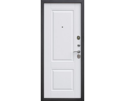 Дверь входная МДФ Вена Винорит Патина мдф/мдф 9,5см Белый матовый 860 х 2050мм