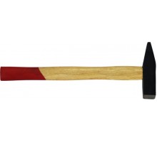 Молоток с квадратным бойком 400гр деревянная ручка, Политех