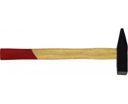 Молоток с квадратным бойком 500гр деревянная ручка, Политех