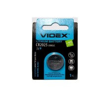 Батарейка VIDEX Lithium CR2025 1BP