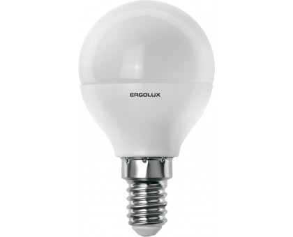 Лампа светодиодная ERGOLUX G45 LED 7W/3K E27