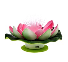 Цветок декоративный для пруда "Лилия" с подсветкой 10см
