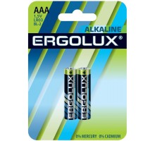 Батарейка ERGOLUX LR03 Alkaline BL-2