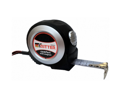 Рулетка "Ritter" Compact 3м х 16мм, магнит, двухстороняя, нейлон