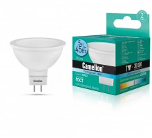 Лампа светодиодиодная Camelion LED5-S108/845/GU5.3 JCDR 5Вт 220B