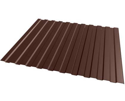 Профлист С8 RAL8017 шоколадно-коричневый 1200х2000мм ЭКОНОМ