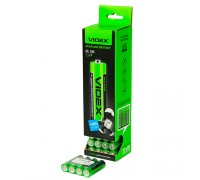 Батарейка VIDEX LR6/AA 4BP SHRINK IN TEAR BOX