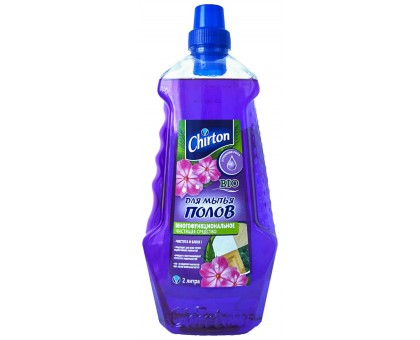 Моющее средство для мытья полов CHIRTON 2000мл, ароматы в ассортименте
