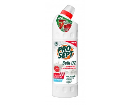 PROSEPT Bath DZ средство для уборки и дезинфекции санитарных комнат, концентрат 1,0л