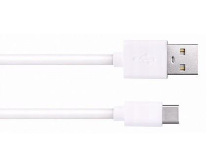 Кабель USB type-C 1,0м 2А белый