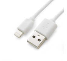Кабель USB Apple Lightning 8pin 1,0м 2А белый