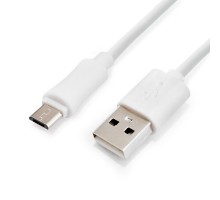 Кабель USB micro 1,0м 2А белый