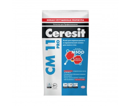 Клей для плитки Ceresit CM 11 PRO 5,0кг