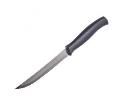 Нож для стейков TRAMONTINA Athus 12,5см чёрный