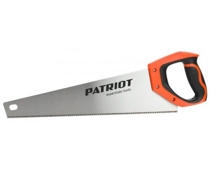 Ножовка по дереву PATRIOT WSP-400S, 11TPL мелкий зуб, 3-х сторонняя заточка, 400мм