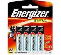 Батарейка ENERGIZER MAX АА LR6 BP4